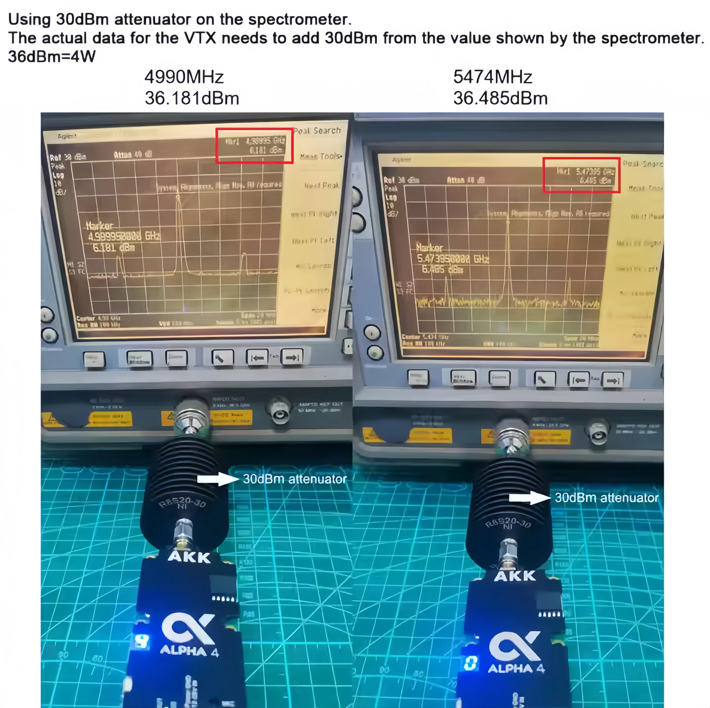 AKK Alpha4 5.8G 4W เครื่องส่งสัญญาณวิดีโอ FPV 80CH 1W/2W/3W/4W VTX รองรับสมาร์ทวิดีโอเสียง