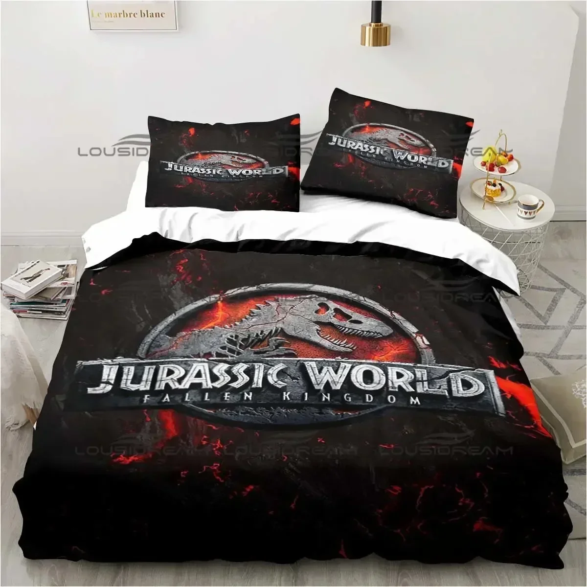 

Jurassic Park Bedding Sets Exquisite Bed Supplies Set Duvet Cover Bed Comforter Set Bedding Set Luxury Birthday Gift
