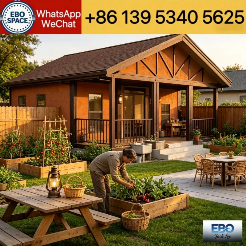 Made in China 20ft expandable container villa, 2-3 bedrooms, low-cost long lifespan Modified Container