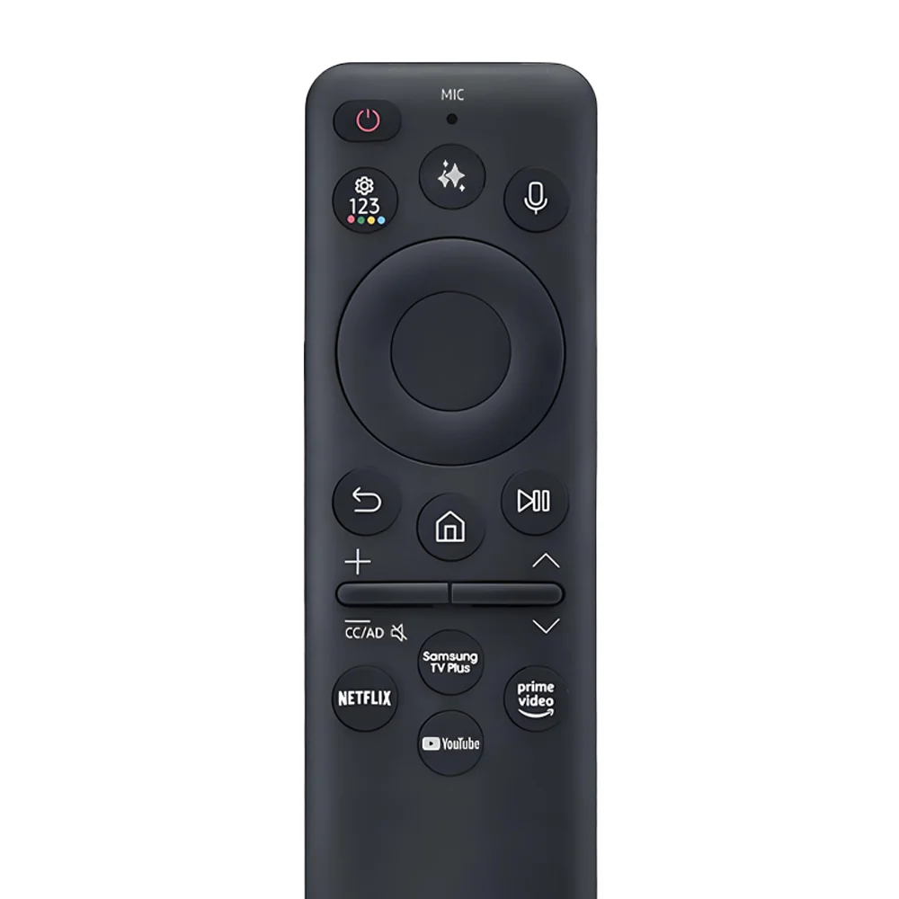 Zapasowy pilot zdalnego sterowania BN59-01480A, obsługujący sterowanie głosowe, kompatybilny z telewizorami Samsung, model z możliwością ładowania energią słoneczną. — zdjęcie produktu 3
