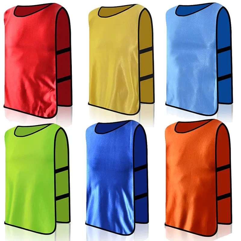 Adults Football Jersey Quick Drying Basketball Football Jerseys Soccer Vest Pinnies Practice Team Vest Training Sports Access