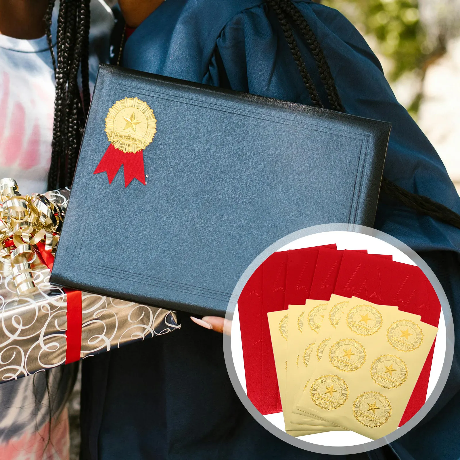 1set-certificate-award-stickers-european-style-excellence-sealing-stickers-diploma-achievement-recognition-graduation