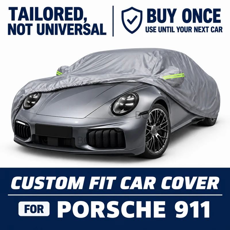 For Porsche 911 996 997 991 992 Custom Fit Car Cover Outdoor Protection Dustproof Waterproof All Weather Protection Cover
