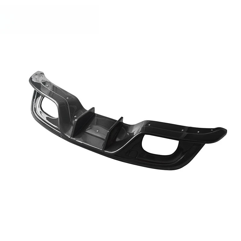 Carbon fiber rear lip modified rear bumper diffuser auto parts