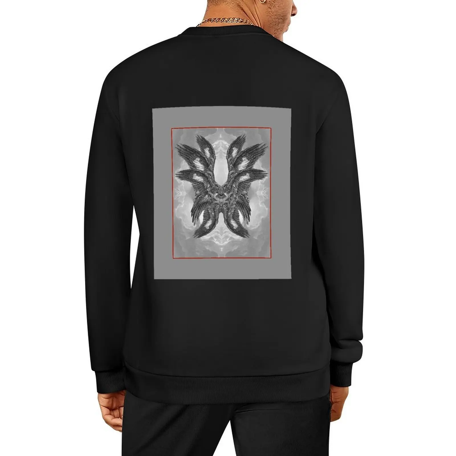 

Biblically accurate angel Pullover male clothes men's sweat-shirt set aesthetic clothing korean style clothes men's sweatshirt