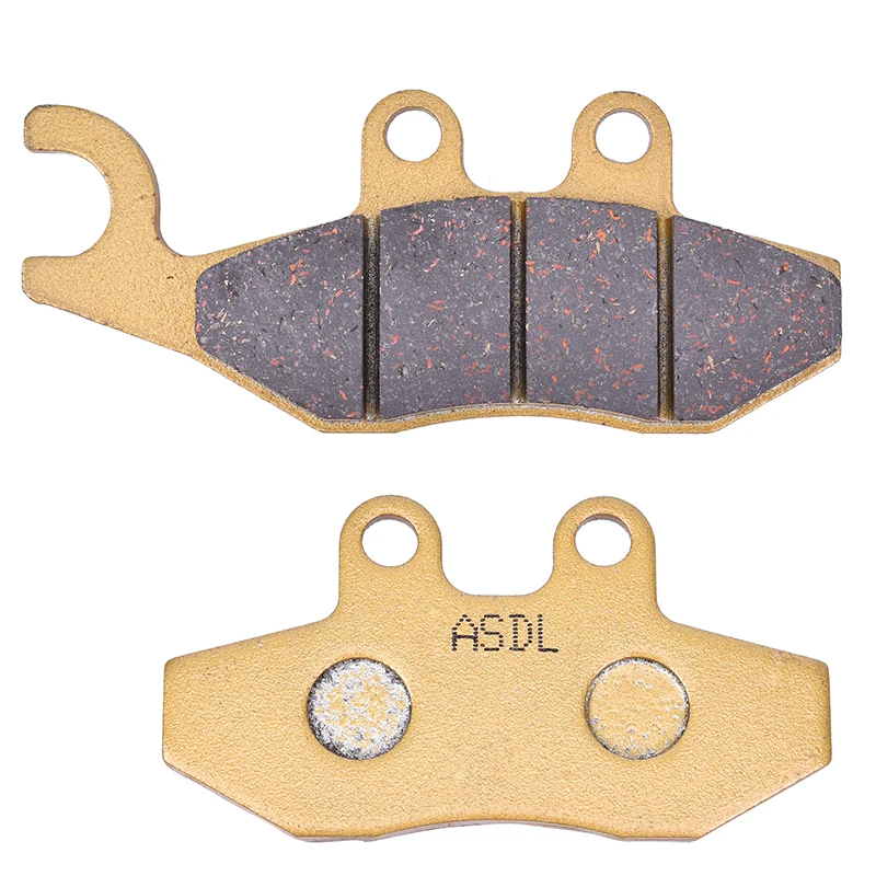 Rear Brake Pads for APRILIA SR125/300 Max GILERA GP800 Fuoco Nexus PIAGGIO Carnaby Beverly 125 250 300 MP3 X8 Xevo 400 500 ie LT