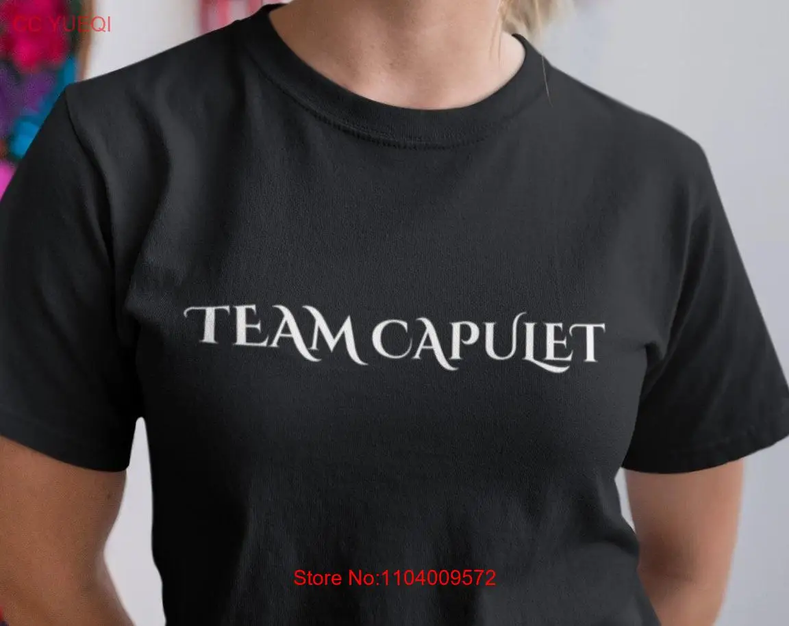 Shakespeare Team Capulet T shirt Funny Romeo Juliet Classic Playwrite Drama English Literature Professor Present