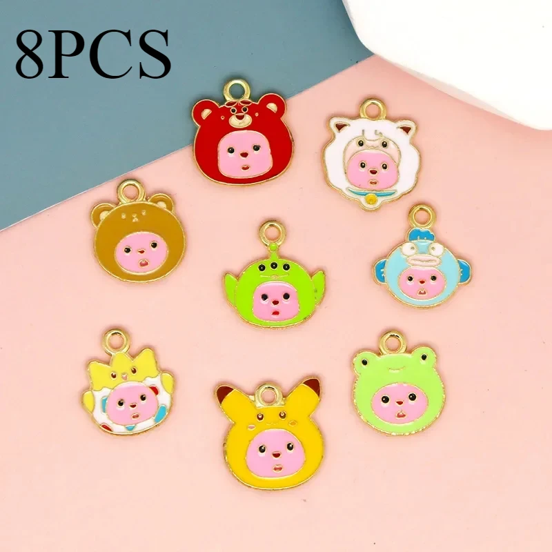 Cartoon Loopy DIY Cute Accessories Sanrio Dress Up Alloy Drop Oil Bracelet Hair Accessory Necklace Earrings Exquisite Pendant