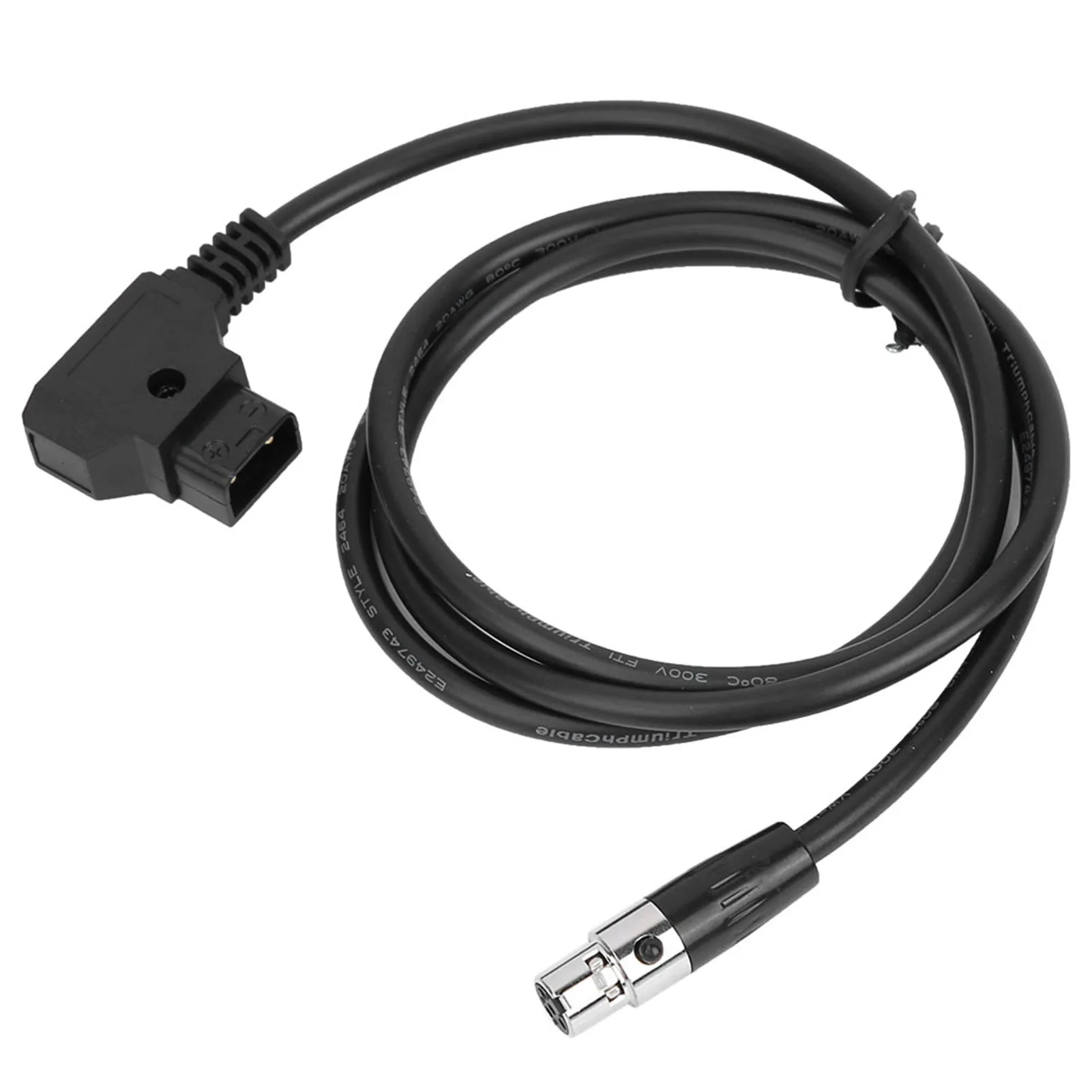 D tap Male to Female 4 Pin XLR Cable D tap Male to Female Mini XLR 4 Pin Cable Power Supply Adapter for VFM 5.6