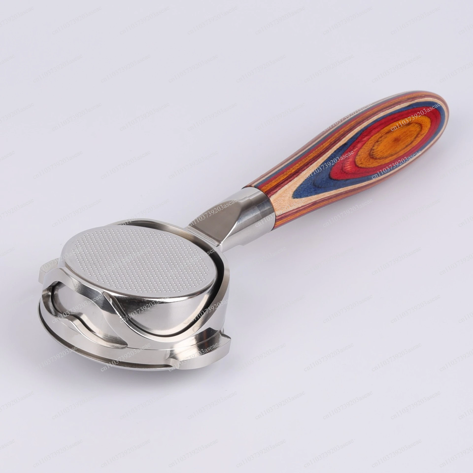 E61 coffee machine handle 58mm binaural stainless steel bottomless hollow handle