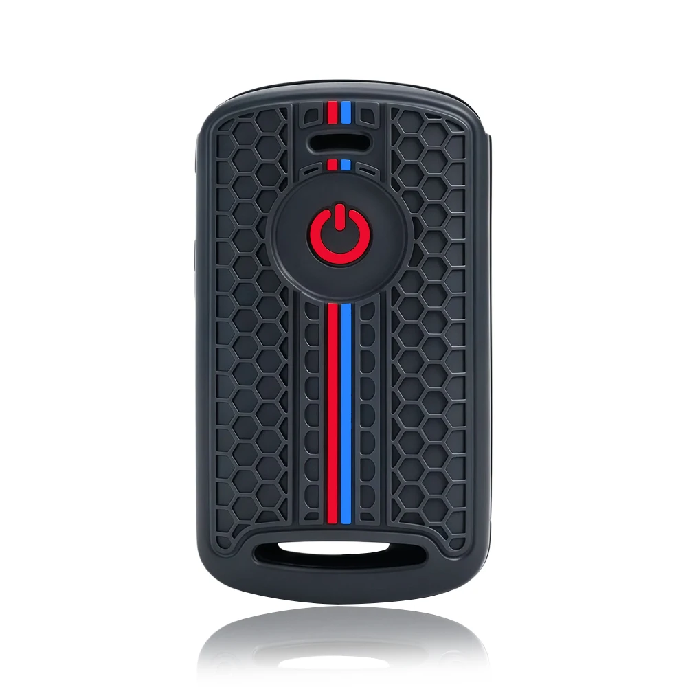 Silicone Motorcycle Remote Key Case Cover Shell for Yamaha Nmax 2021/2022 NVX NVX155 XMAX XMAX300 QBIX AEROX JAUNS 2018 2019