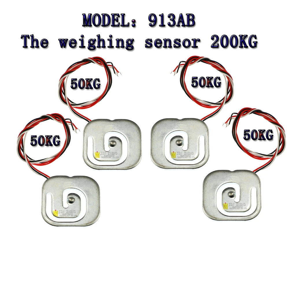 

4pcs/lot 913AB weight scale 50kg *4 Pressure sensor Large G sensor Electronic scale sensor Fat scale 200kg