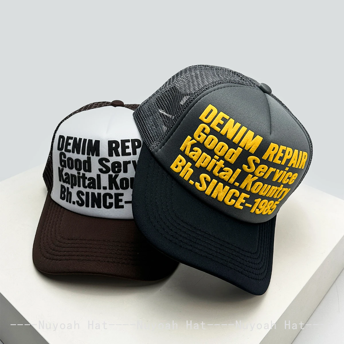 New Men Women Street Color Blo - Trucker Cap Mesh recension och pris
