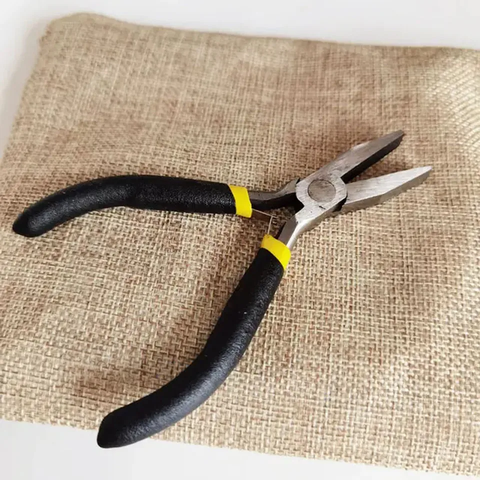 مجموعة كماشة المجوهرات كماشة تغليف الأسلاك هواية صغيرة متعددة الأنواع من الفولاذ الكربوني أدوات يدوية متعددة الوظائف