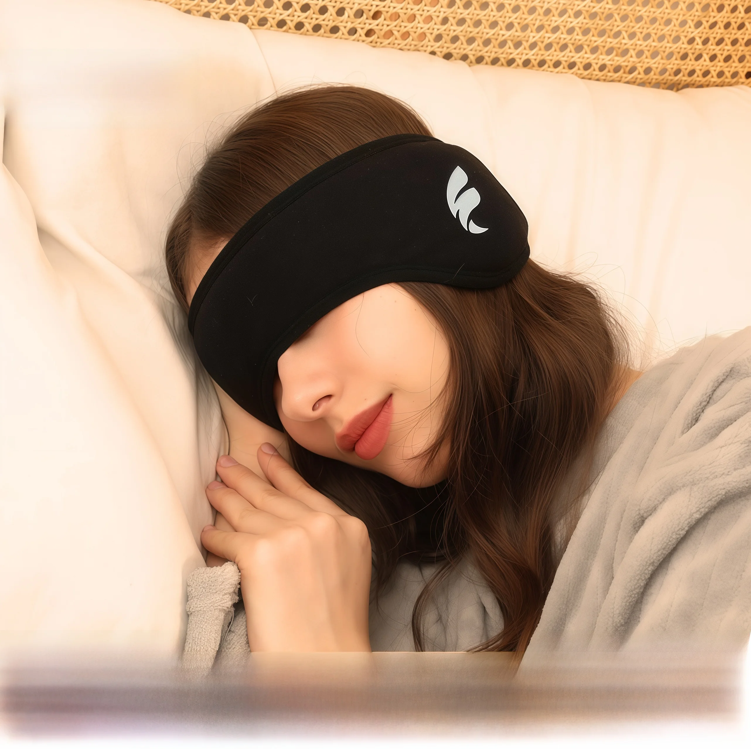 睡眠用アイマスク-遮音耳栓-超静音-寮での昼寝や睡眠に最適-騒音対策必須ツール-目の保護