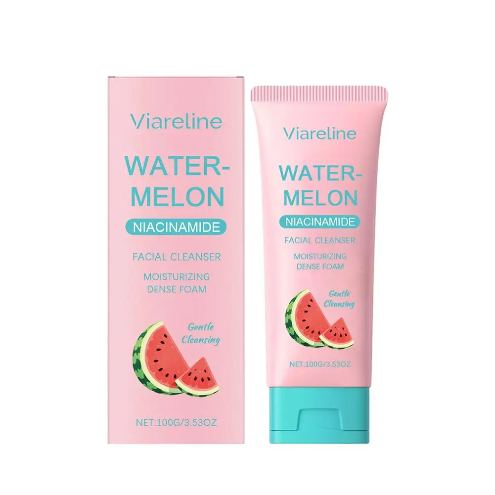 1pcs Foaming Moisture Cleansing Foam Moisturizing Refreshing Oil Control Not Tight Cleanser Dense Foam Skin Care