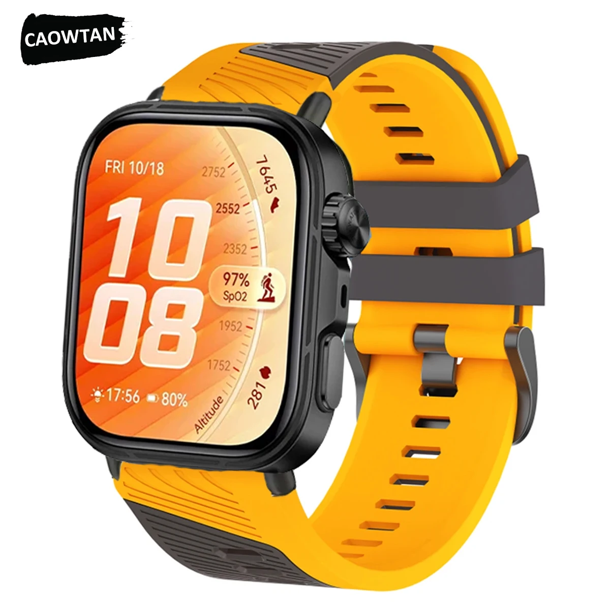 for Huawei Watch Fit5 5Pro Silicone Sports Two-Color Band for HUAWEI Watch Fit3/4/4 Pro/5/5 Pro correa Wristband Bracelet 2026