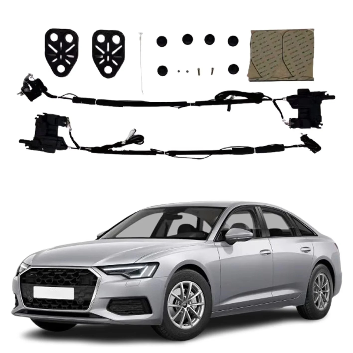 

Custom Made FORAudi A6 C8 A8 D4 A7 Q8 RS6 E-tron Electric Suction Door Soft Close Easy Lock+