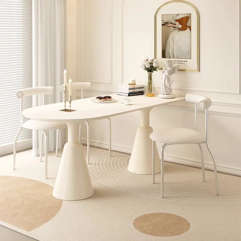 

Home Decor Design Dining Room Furniture Individual Table Kitchen Space Saving Tavolo Sets Modern High Work Coffee Living Bar