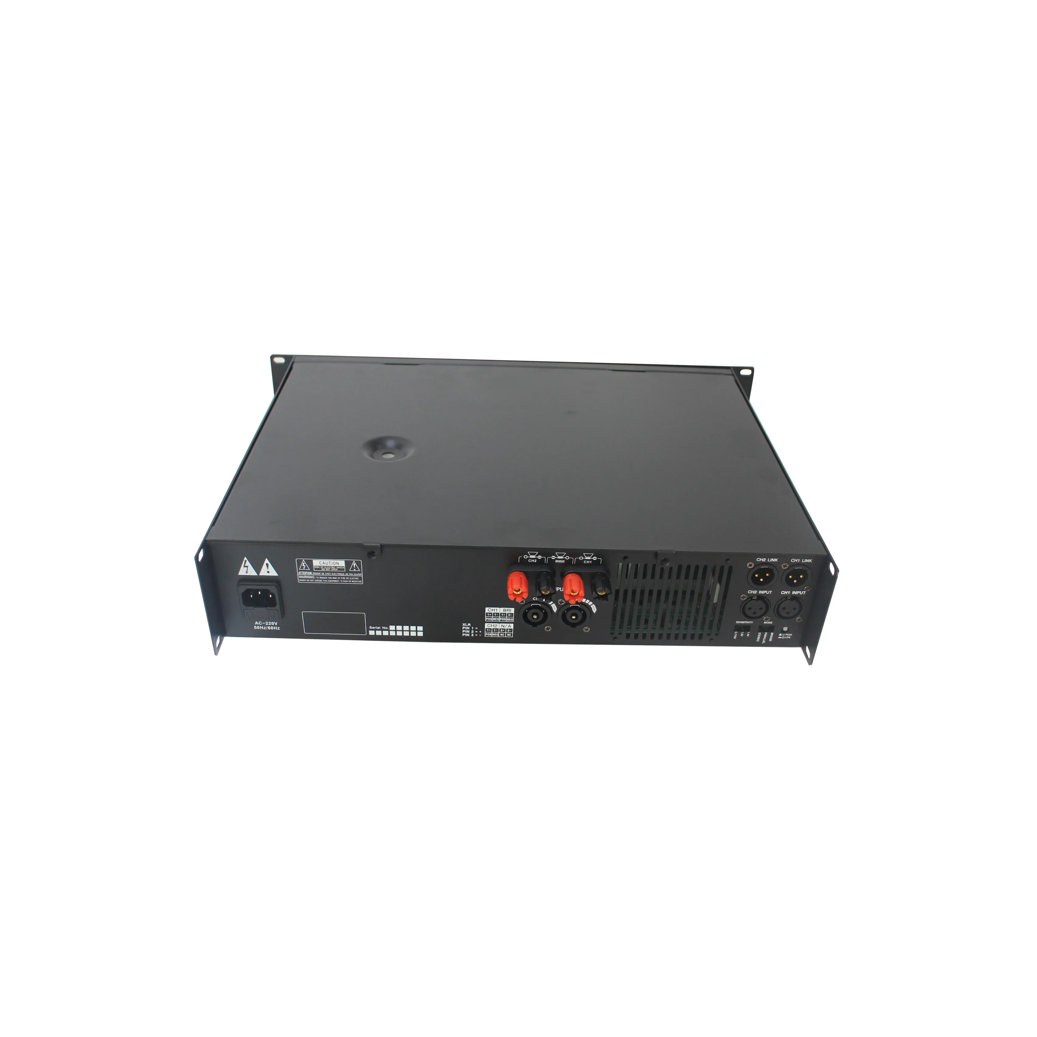 High Performance Top Seller Manufacture 400Wx2 Professional Power Amplifier Powerful PA Amplifier With 2 Zones