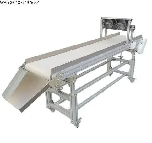 Adjustable Speed Food-Grade PU Belt Conveyor POM Material for Beverage Use ForFood Industry Assembly Line Conveyor Belt Conveyor