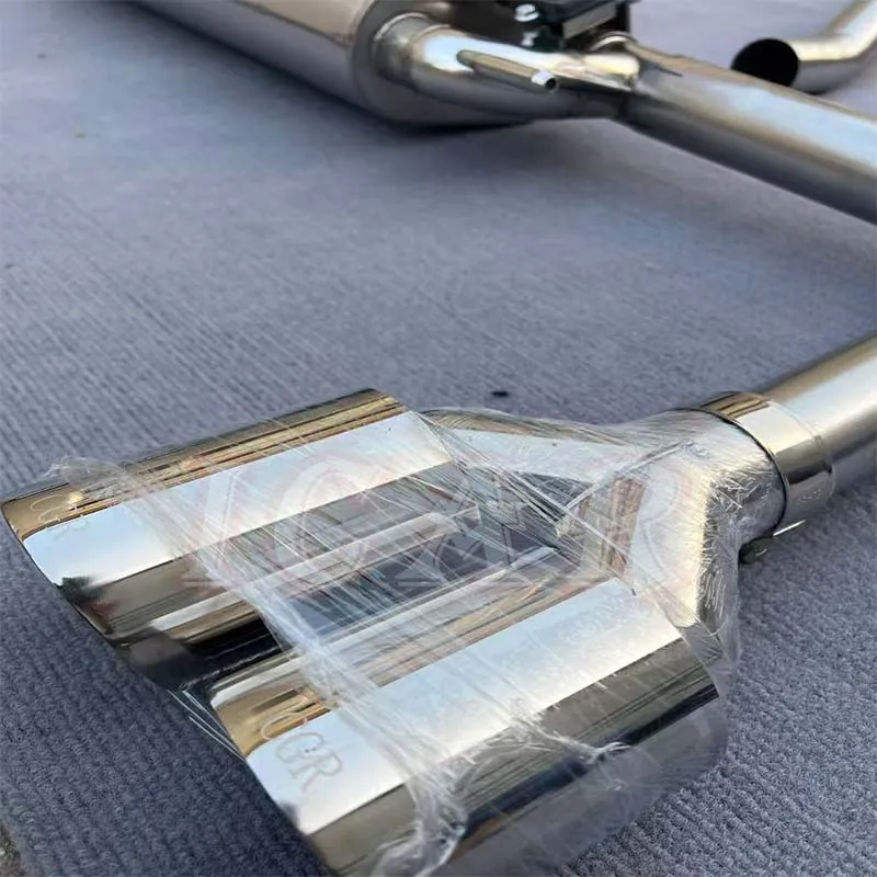 The High-performance Sports Car Stainless Steel Mirror Polished Exhaust System Valves 3-year Warranty For Audi SQ5 3.0T Model