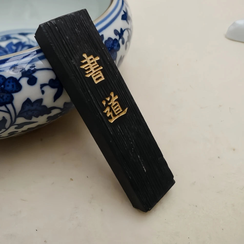 Shudao Kiefernruß-Tinte Chinesische Malerei- und Kalligrafiebedarf Tintenstift Tintenmahlstein Chinesische Tinte für Kalligrafie Tintenstein – Detail 12