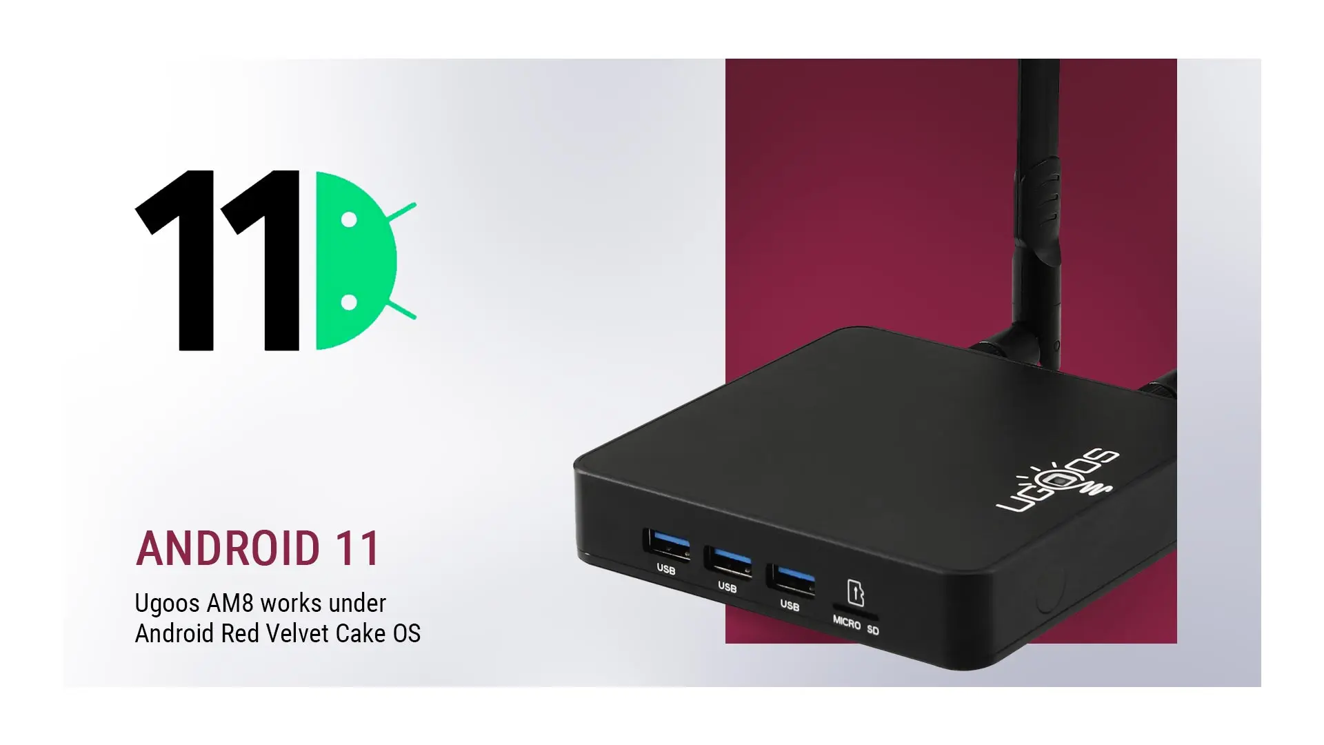 Ugoos AM8 Amlogic S928X-J DDR4 4GB 32GB X4 pro S905X3 8K WIFI6 Smart TV Box Android 11  1000M 4K X3 Plus Set Top Box