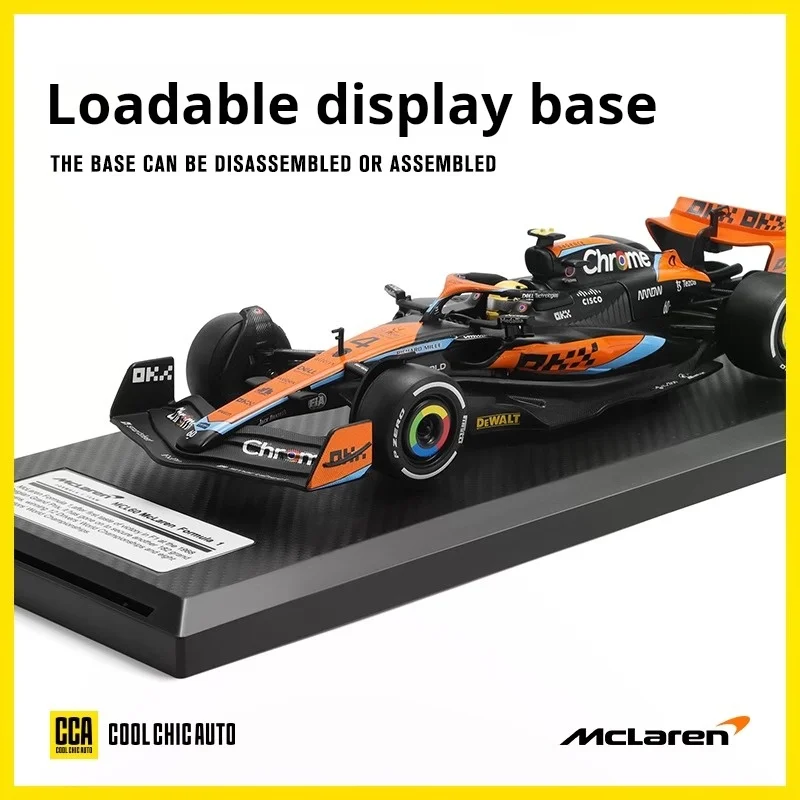 

1:43 Scale 2023 MCL-F1 Team Australian Grand Prix 4# 81# Alloy Diecast Car Model Boy Toy Vehicle Collect Kid Birthday Gift Decor