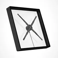 Multiple Size 3d Led Hologram Advertising Fan Projector Price 3d Holographic Display Led Display 3d Hologram Fan Square Cover