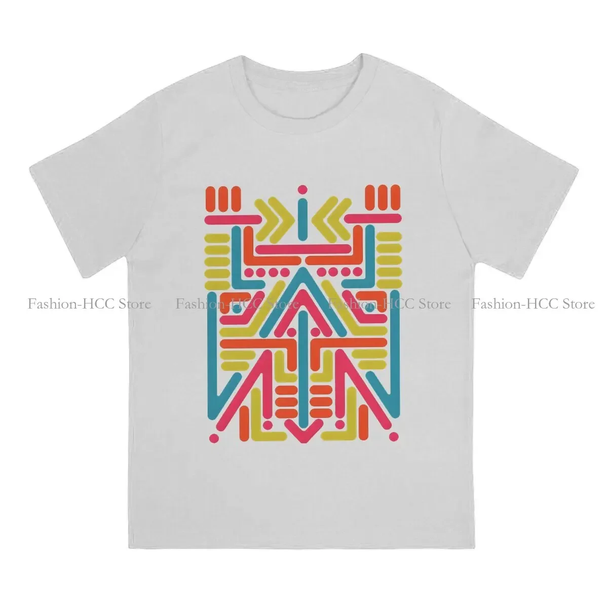 Aztec Abstract Art Polyester TShirts Chale Personalize Men's T Shirt New Trend Clothing