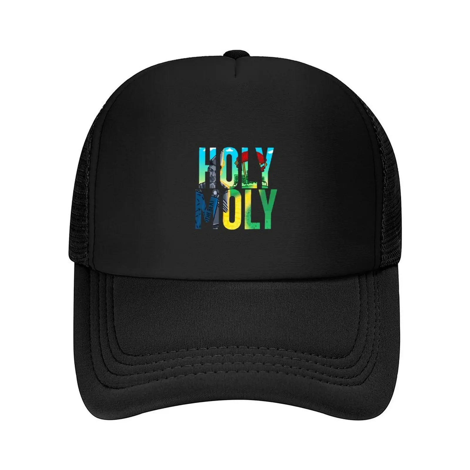 Holy Moly - Finde den Beat قبعة بيسبول للشاطئ قبعة تكتيكية صيفية قبعة صيد قبعة رجالي قبعات نسائية
