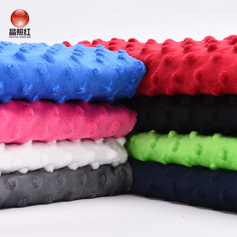 Short Plush Pressure Foam Fabric Soft for Mattress Blanket Pillow Designer Diy Sewing Material Cloth By The Meter