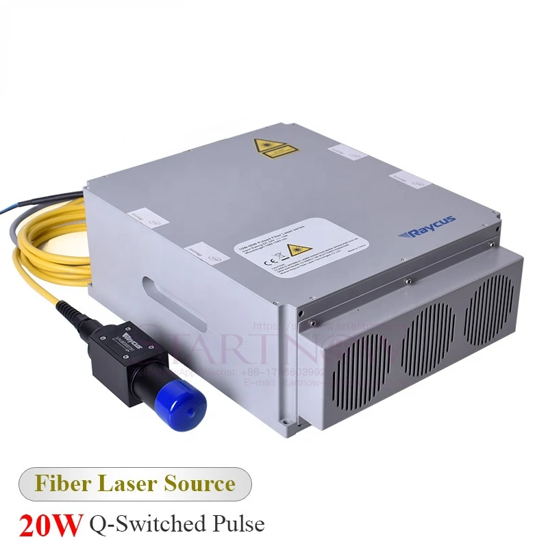 20W Laser Generator With Output Protective Connector Lens RFL-P20QE Fiber Laser Source