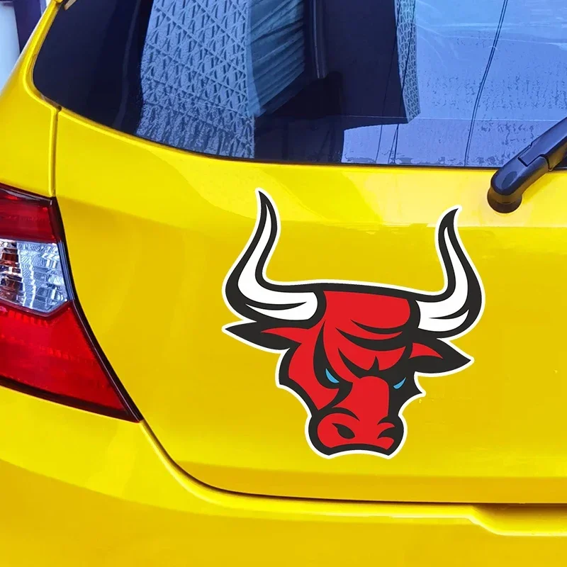 

Самоклеящаяся наклейка Angry Red Spanish Bull, автомобильная наклейка, водостойкий автодекор на бампере, заднее окно, ноутбук, выберите размер