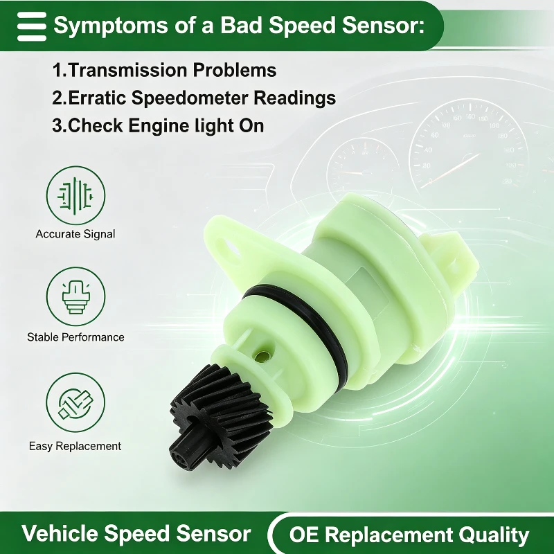 SPEED SENSOR FOR PEUGEOT 106 206 306 406 607 Expert Partner FIAT RENAULT LANCIA Scudo Ulysse Zeta Citroen 6160.24 616024 576083A