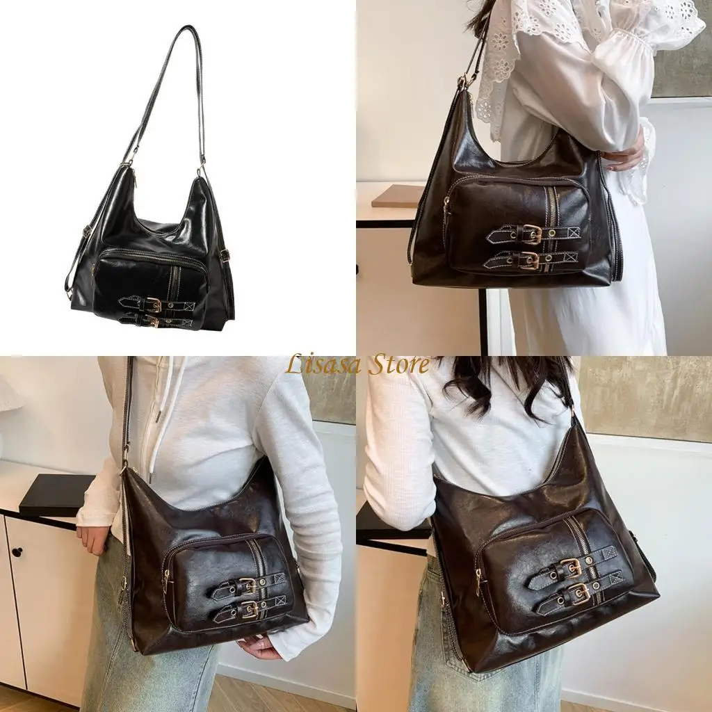 

M6CC Practical PU Leather Handbag for Women Comfortable and Stylish School Bag