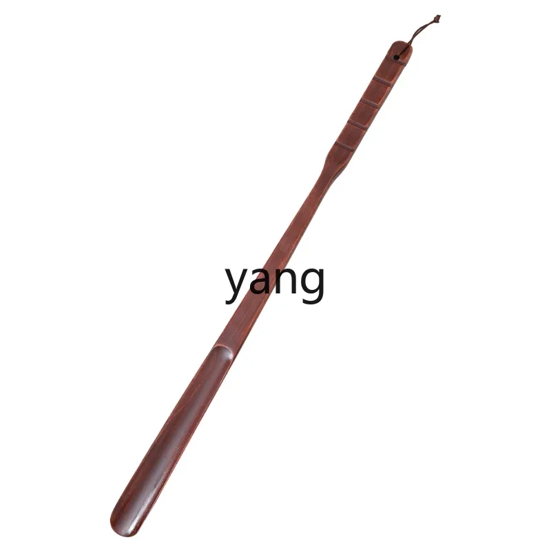 Lmm solid wood household walnut shoe wearing artifact wooden extended shoes peel without bending shoe lifting device