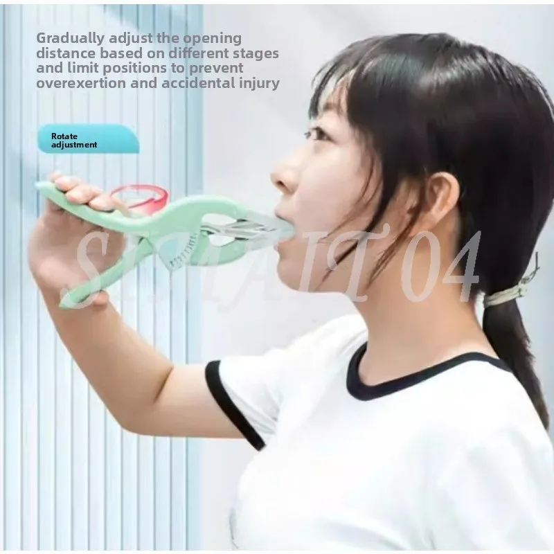 Oral Mouth - Opening Mandibular Rehabilitation Exercise Trainer With Expanding Instrument