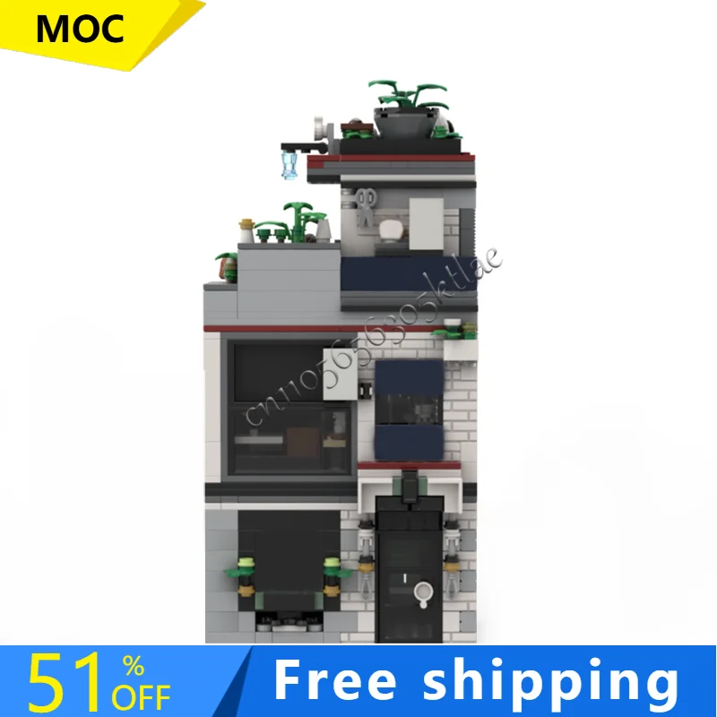 

Hot 987 PCS MOC Medieval Luxury Trendy Building Modular Model Architecture Building Block Diy Education Assembly Kids Toys Gifts