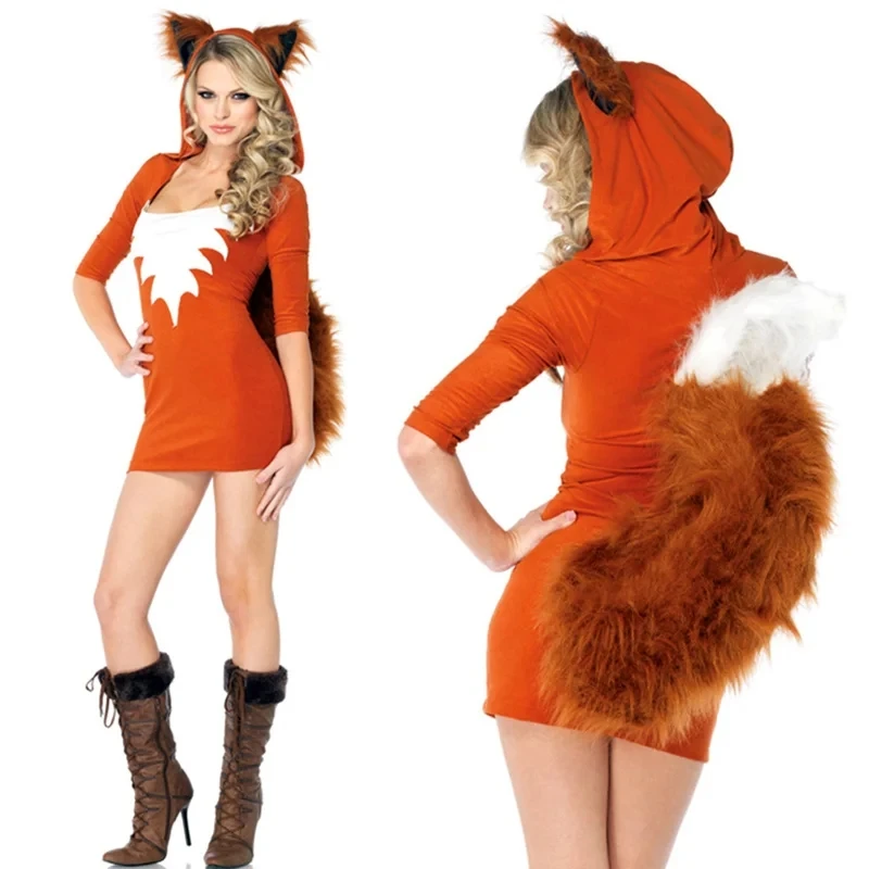 Green frog costume new women halloween jumpsuits cosplay plush animal costumes with leg warmer costume faux fur animal costume