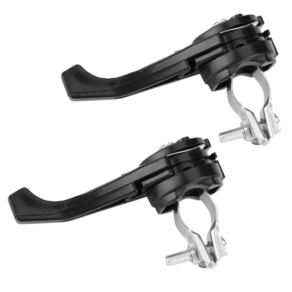 2PCS Durable Universal Fit Throttle Control Lever Black Metal Universal Throttle Lever Compact Replacement Throttle Lever Kit