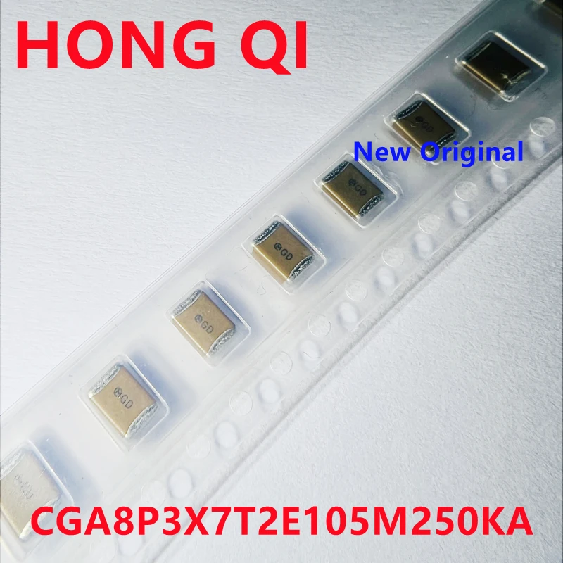 

10PCS New Original CGA8P3X7T2E105M250KA Capacitor 1812 1uF ±20% 250V X7T MLCC