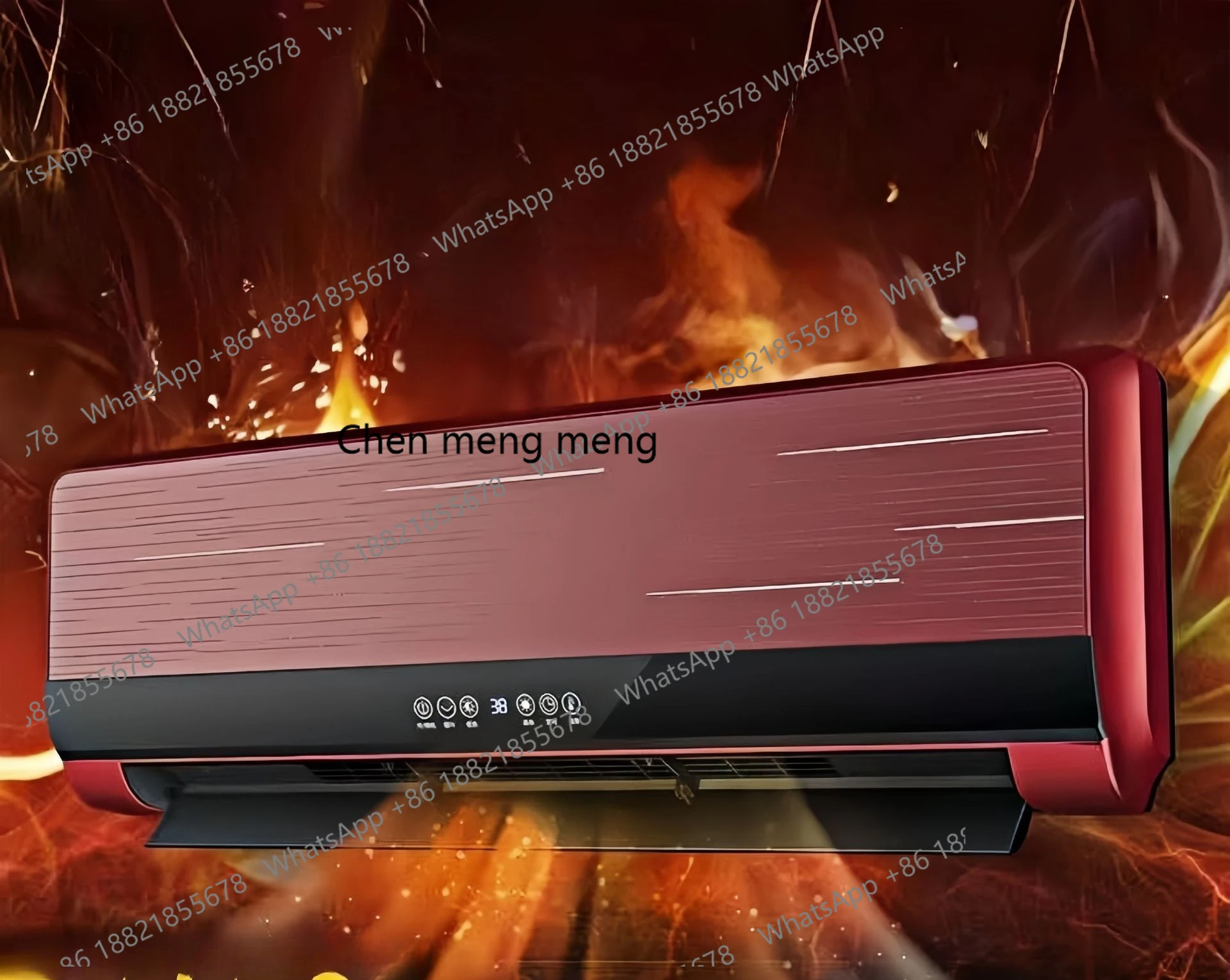 

Обогреватель верблюжьего цвета для дома и ванной комнаты, настенный, энергосберегающий, быстрый нагрев, холодный и теплый, энергоэффективный обогрев