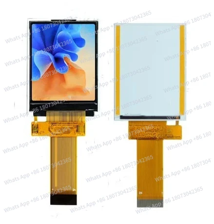 

1.77 inch 24P 65K/262K LCD Screen ST7735S Drive 128(RGB)*160 8Bit Parallel Interface Wide Viewing Angle (TP/No TP)