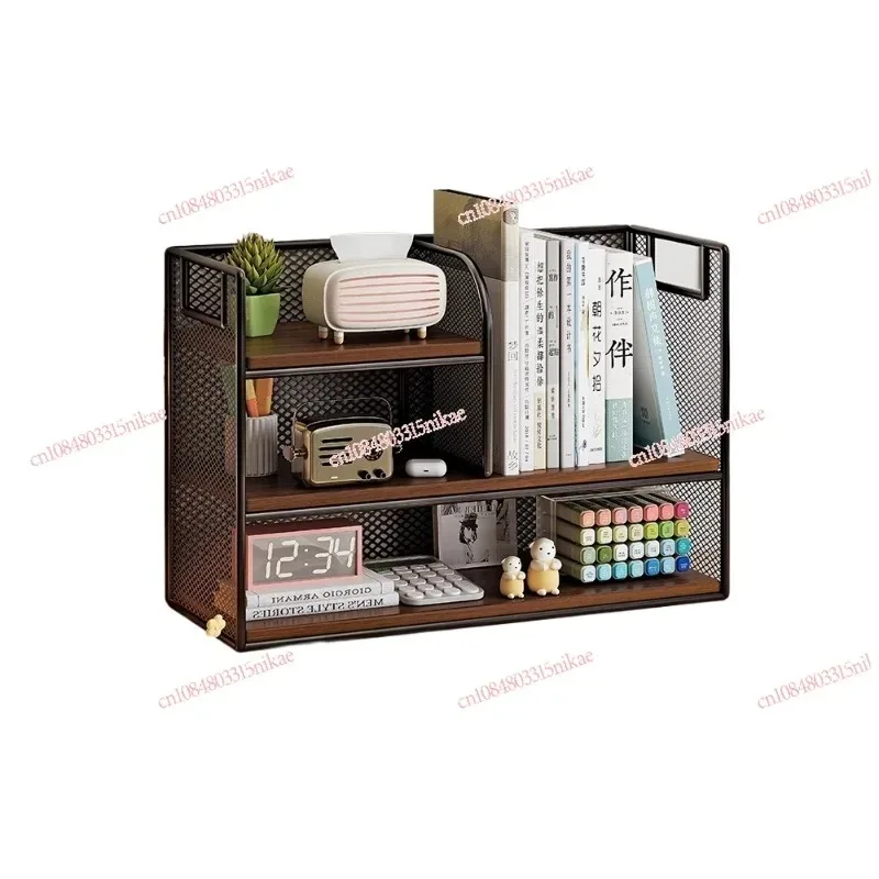 

Small Desktop Shelf Multi-Use for Books, Office Files & Home Desk Storage