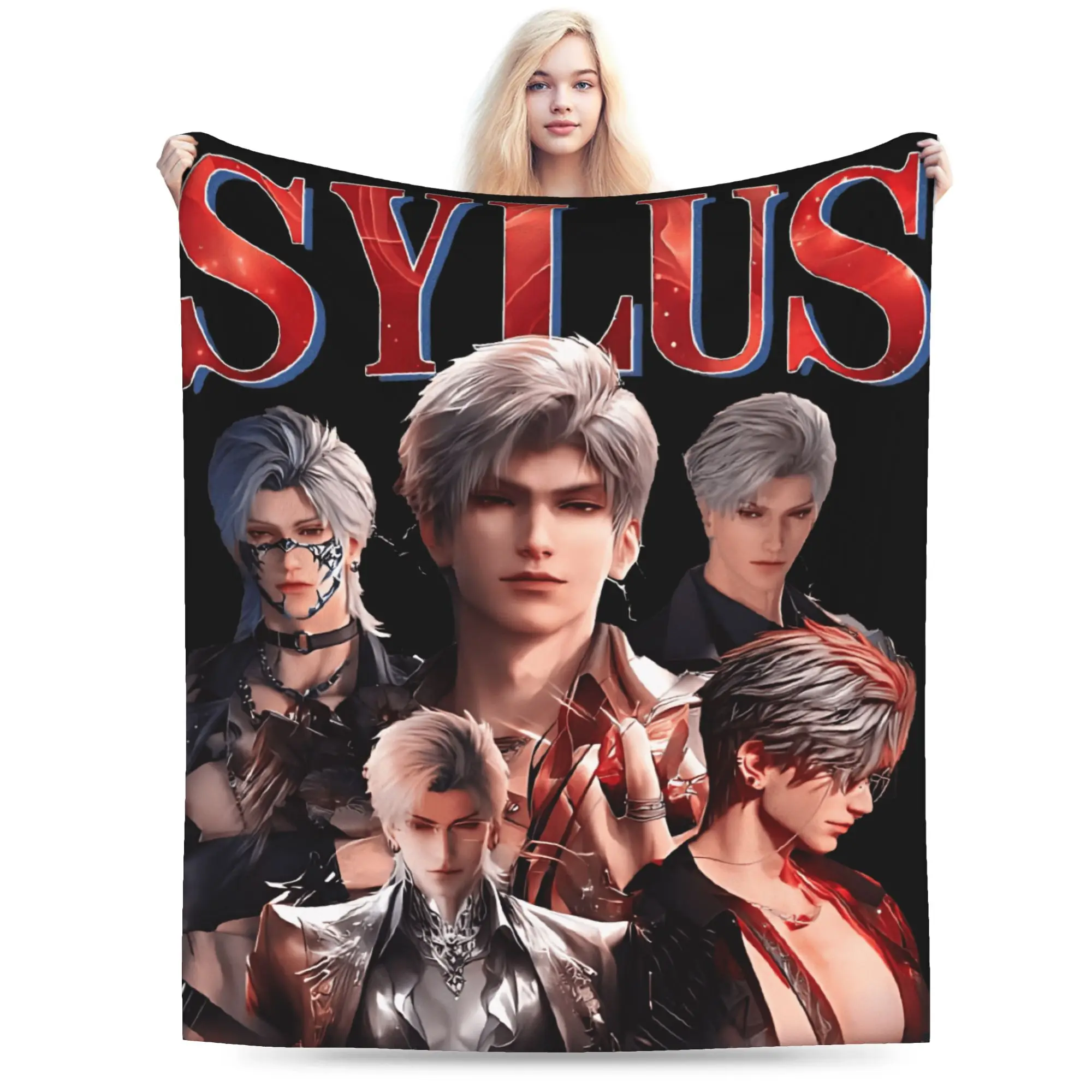 Одеяла Sylus Love And Deepspace, мягкое плюшевое одеяло для девочек и мальчиков, диван, кресло, диван-кровать, фланелевое покрывало, покрывало