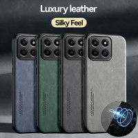 Shockproof Case for Honor X8c X7c X6b X8b X8a 5G Protective Cover Built-in Magnetic Suction Car Holder Coque Funda Capa