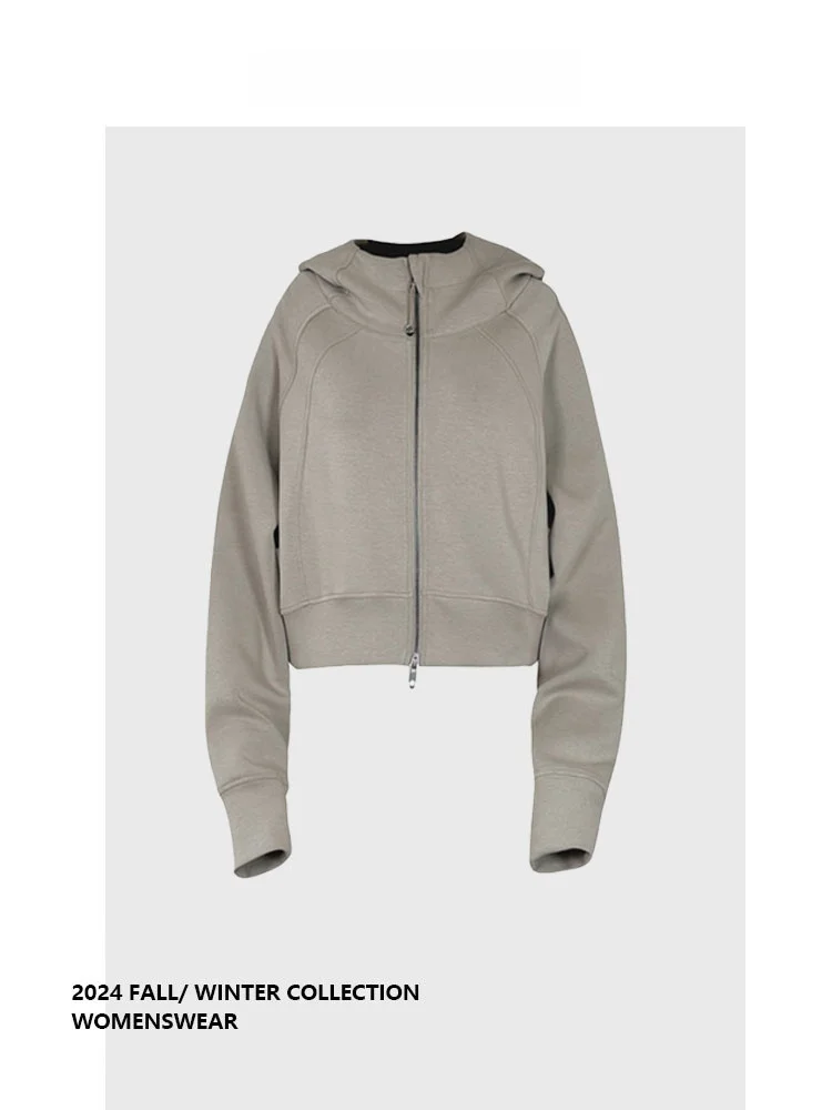 

Женская удлиненная толстовка-кардиган на молнии с открытым передом, повседневная, больших размеров, для ранней осени