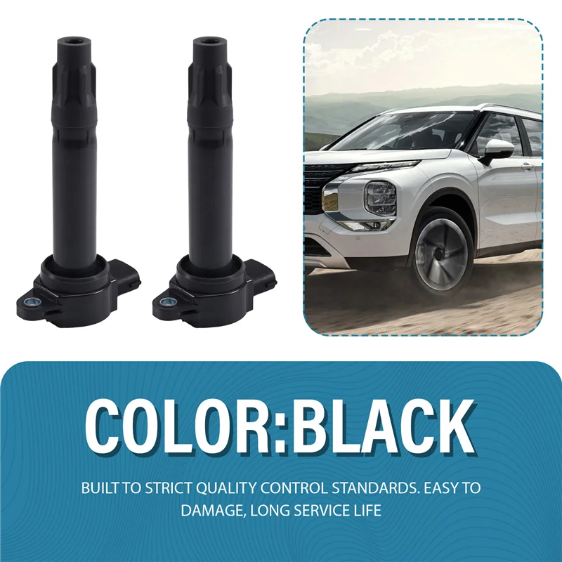 أفضل بيع صالح لميتسوبيشي ASX لانسر CJ CF 2.0L 2.4L أوتلاندر 3.0L ملف الإشعال بالسيارة-6 قطعة 1832A016 الإعداد #2